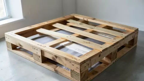 Jak zrobić łóżko z palet 90x200