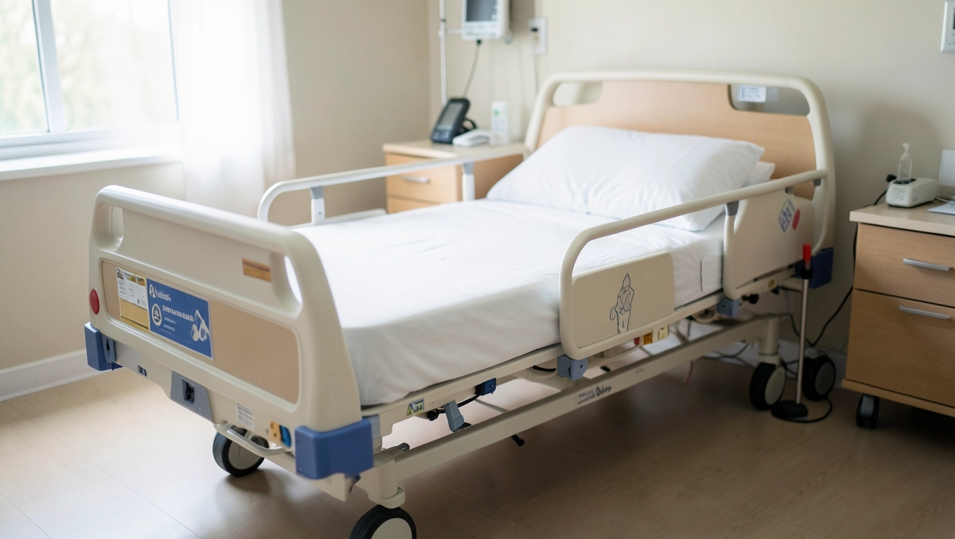 łóżko dla osoby leżącej