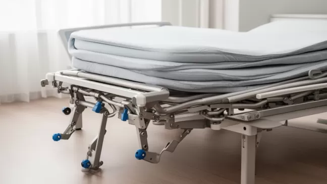 jak rozłożyć łóżko rehabilitacyjne
