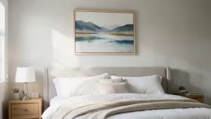 Obraz do sypialni nad łóżko inspiracje