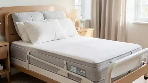 Wygodne łóżko dla seniora